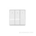 Interruptor de kit doméstico 3 Gang 1 Way Light Switch